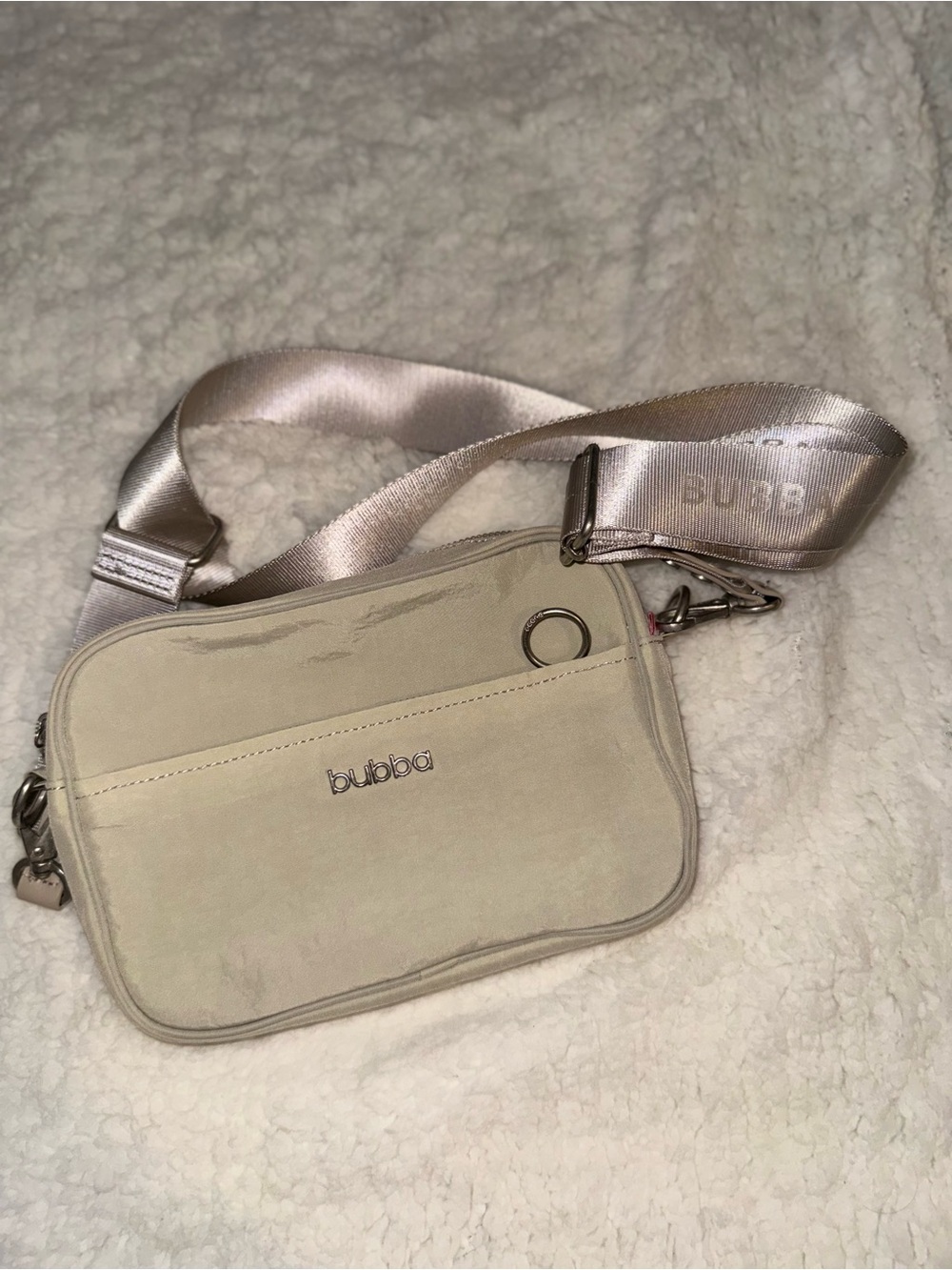 Bubba Cream Crossbody Belt Bag for Men